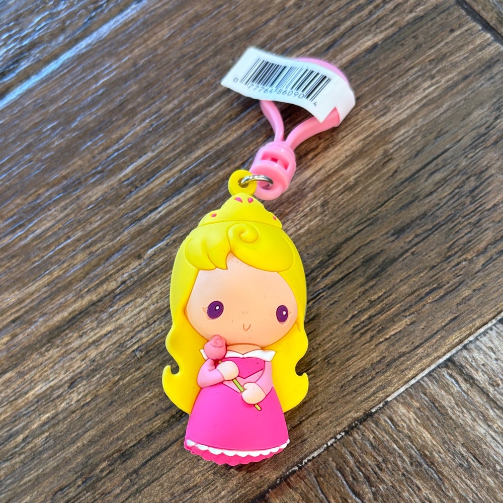 Aurora Disney Princess Bag Clip Keychain